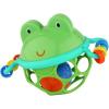 imageBright Starts Oball Easy Grasp Red Apple Teether Toy Hold My Own Collection BPA Free Unisex Newborn and UpGreen Frog