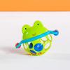 imageBright Starts Oball Easy Grasp Red Apple Teether Toy Hold My Own Collection BPA Free Unisex Newborn and UpGreen Frog