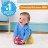 imageBright Starts Oball Easy Grasp Red Apple Teether Toy Hold My Own Collection BPA Free Unisex Newborn and UpPink