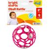 imageBright Starts Oball Easy Grasp Red Apple Teether Toy Hold My Own Collection BPA Free Unisex Newborn and UpPink