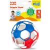 imageBright Starts Oball Easy Grasp Red Apple Teether Toy Hold My Own Collection BPA Free Unisex Newborn and UpRed  White  Blue Soccer Ball