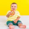 imageBright Starts Oball Easy Grasp Red Apple Teether Toy Hold My Own Collection BPA Free Unisex Newborn and UpRed