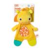 imageBright Starts Snuggle amp Teethe Plush Teether Toy  Elephant or Giraffe Assorted 1pc Style May Vary Ages Newborn1 Count Pack of 1