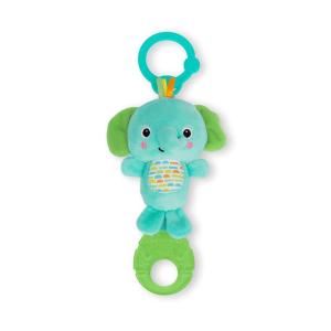 imageBright Starts Tug Tunes OnTheGo Toy for Stroller and Carriers  Elephant  Unisex Newborn 