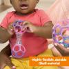 imageBright Starts Delightful Duo 2Pack Gift Set with EasyGrasp Oball Rattles Pink Baby Toys for Newborn and UpEasyGrasp Oball Bundle Gift Set Pink