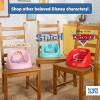 imageBright Starts Disney Stitch My Spot EasyClean Baby Booster Feeding Chair 3Point Harness Washable Removable Straps BlueBlue