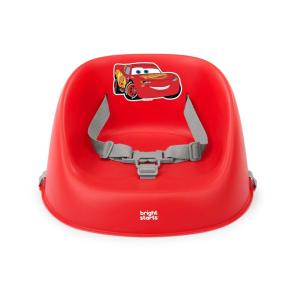 imageBright Starts Disney Stitch My Spot EasyClean Baby Booster Feeding Chair 3Point Harness Washable Removable Straps BlueCars