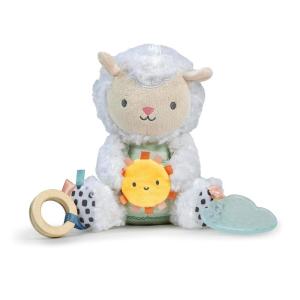 imageIngenuity Calm Springs Plush Activity Pal BPAFree Cloud Teether MultiTexture Fabrics SheppySylvi