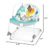 imageBright Starts Disney Baby MINNIE MOUSE Infant to Toddler Rocker amp Seat with Vibrations and Removable Toy Bar 030 Months Up to 40 lbs Forever BestiesWild Vibes