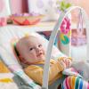 imageBright Starts Disney Baby MINNIE MOUSE Infant to Toddler Rocker amp Seat with Vibrations and Removable Toy Bar 030 Months Up to 40 lbs Forever BestiesRosy Rainbow