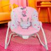 imageBright Starts Disney Baby MINNIE MOUSE Infant to Toddler Rocker amp Seat with Vibrations and Removable Toy Bar 030 Months Up to 40 lbs Forever BestiesMinnie Forever Besties