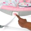 imageBright Starts Disney Baby MINNIE MOUSE Infant to Toddler Rocker amp Seat with Vibrations and Removable Toy Bar 030 Months Up to 40 lbs Forever BestiesMinnie Forever Besties