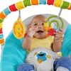 image:imageBright Starts Sesame Street Baby Bouncer Soothing Vibrations Infant Seat  I Spot Elmo with Cookie Monster and Big Bird  RemovableToy Bar 06 Months Up to 20 lbs