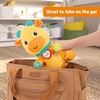 image:imageBright Starts Chat amp Cuddle Giraffe Musical Plush with Interactive Voice Recording amp Mimic Features for Baby and Toddler Learn Words amp Phrases Dances Along with Lights Ages 6 MonthsGiraffe