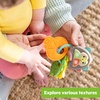 image:imageBright Starts Safari Sounds Gift Set 2PK Baby Toys for On The Go Musical Drum Toy and Car Keys Toy with Car Sounds Unisex Jungle Theme 36 Months and Up