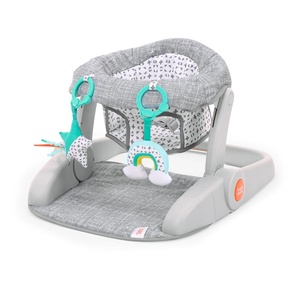 image:imageBright Starts LearntoSit 2Position Baby Floor Seat with Toys Pink 412 MonthsGray