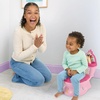 image:imageBright Starts Disney Junior Minnie Mouse My Size Potty Training Toilet Toddler Potty Chair with Flushing amp Cheering Sounds Removable Seat with Splash Guard amp Handles Ages 18 Months Up to 50 lbsPrincess