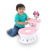 image:imageBright Starts Disney Junior Minnie Mouse My Size Potty Training Toilet Toddler Potty Chair with Flushing amp Cheering Sounds Removable Seat with Splash Guard amp Handles Ages 18 Months Up to 50 lbsMinnie