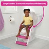 image:imageBright Starts Disney Junior Minnie Mouse My Size Potty Training Toilet Toddler Potty Chair with Flushing amp Cheering Sounds Removable Seat with Splash Guard amp Handles Ages 18 Months Up to 50 lbsMinnie Ladder