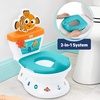 image:imageBright Starts Disney Junior Minnie Mouse My Size Potty Training Toilet Toddler Potty Chair with Flushing amp Cheering Sounds Removable Seat with Splash Guard amp Handles Ages 18 Months Up to 50 lbsNemo