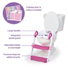 image:imageBright Starts Disney Junior Minnie Mouse My Size Potty Training Toilet Toddler Potty Chair with Flushing amp Cheering Sounds Removable Seat with Splash Guard amp Handles Ages 18 Months Up to 50 lbsMinnie Ladder