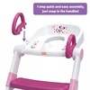 image:imageBright Starts Disney Junior Minnie Mouse My Size Potty Training Toilet Toddler Potty Chair with Flushing amp Cheering Sounds Removable Seat with Splash Guard amp Handles Ages 18 Months Up to 50 lbsMinnie Ladder