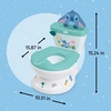 image:imageBright Starts Disney Junior Minnie Mouse My Size Potty Training Toilet Toddler Potty Chair with Flushing amp Cheering Sounds Removable Seat with Splash Guard amp Handles Ages 18 Months Up to 50 lbsStitch