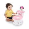 image:imageBright Starts Disney Junior Minnie Mouse My Size Potty Training Toilet Toddler Potty Chair with Flushing amp Cheering Sounds Removable Seat with Splash Guard amp Handles Ages 18 Months Up to 50 lbsMinnie