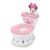 image:imageBright Starts Disney Junior Minnie Mouse My Size Potty Training Toilet Toddler Potty Chair with Flushing amp Cheering Sounds Removable Seat with Splash Guard amp Handles Ages 18 Months Up to 50 lbsMinnie