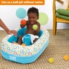 image:imageBright Starts Bathe amp Giggle 2in1 Baby Bath Tub and Ball Pit Inflatable Bathtub with Builtin Air Pump and 8 Floating Balls Portable Design Deflates and Folds Easily 6MNeutral