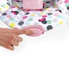 image:imageBright Starts Disney Baby Minnie Mouse Vibrating Bouncer with Toy bar Spotty Dotty Pack of 2