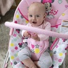 image:imageBright Starts Disney Baby Minnie Mouse Vibrating Bouncer with Toy bar Spotty Dotty Pack of 2