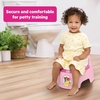 image:imageBright Starts Disney and Pixar Cars Full Comfort Potty Training Toilet Easy Clean Removable Bowl Splash Guard High Back for Comfort amp Stability Toddlers up to 50 lbsPINK