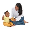 image:imageBright Starts Oball Rattle Ball EasyGrasp Infant Rattle with Finger Holes Orange 036 Months
