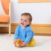 image:imageBright Starts Oball Rattle Ball EasyGrasp Infant Rattle with Finger Holes Orange 036 Months