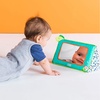 image:imageBright Starts Sit and See Safari Floor Mirror Tummy Time Activity Toy Ages Newborn Safari Mirror