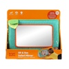 image:imageBright Starts Sit and See Safari Floor Mirror Tummy Time Activity Toy Ages Newborn Safari Mirror