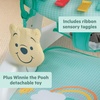 image:imageDisney Winnie the Pooh LearntoSit Baby Floor Seat by Bright Starts 2Positions Grow with Infant Portable Baby Chair Includes Sensory Toys Unisex 412 Months Pooh Bear Toy amp Theme