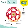 image:imageDisney Winnie the Pooh Oball EasyGrasp Rattle by Bright Starts Infant Toy in RedYellow Age Newborn and up 4 Inches