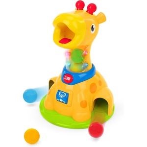 image:imageBrights Starts Spinnin Spots Giraffe Ball Play Toy for Cause Effect and Motor Skills 6 Months  Unisex Ball Drop Toy Crawl amp Chase
