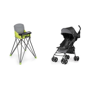 image:imageSummer Infant Pop n Sit Portable Highchair amp 3D Mini Convenience Stroller Bundle