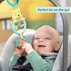 image:imageBright Starts Disney Baby Winnie the Pooh Silly Ole Bundle Gift Set 5Piece Sensory Toy Set with Rattle Teether Oball amp Flash Cards Developmental Baby Toys 012 Months Newborn GiftBusy Bear Activity Toy
