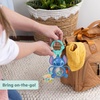 image:imageBright Starts Disney Baby Winnie the Pooh Silly Ole Bundle Gift Set 5Piece Sensory Toy Set with Rattle Teether Oball amp Flash Cards Developmental Baby Toys 012 Months Newborn GiftTummy Tumble Activity Toy