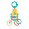 image:imageBright Starts Disney Baby Winnie the Pooh Silly Ole Bundle Gift Set 5Piece Sensory Toy Set with Rattle Teether Oball amp Flash Cards Developmental Baby Toys 012 Months Newborn GiftBusy Bear Activity Toy
