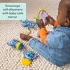 image:imageBright Starts Disney Baby Winnie the Pooh Silly Ole Bundle Gift Set 5Piece Sensory Toy Set with Rattle Teether Oball amp Flash Cards Developmental Baby Toys 012 Months Newborn GiftStitch Tropical Treasures Gift Set