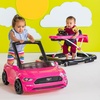 image:imageBright Starts Ways to Play Walker  Ford F150 All American 4in1 Walker for 6 Months and Up 2 Can Play At OncePink Mustang