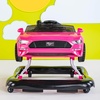 image:imageBright Starts Ways to Play Walker  Ford F150 All American 4in1 Walker for 6 Months and Up 2 Can Play At OncePink Mustang
