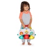image:imageBright Starts Wild Rainforest Foldaway Activity Gym with Carry Bag for Storage amp Travel Blue Green Jungle Play Gym Newborns amp UpGreen