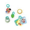 image:imageBright Starts Wild Rainforest Foldaway Activity Gym with Carry Bag for Storage amp Travel Blue Green Jungle Play Gym Newborns amp UpGreen
