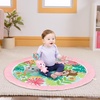 image:imageBright Starts Wild Rainforest Foldaway Activity Gym with Carry Bag for Storage amp Travel Blue Green Jungle Play Gym Newborns amp UpPink